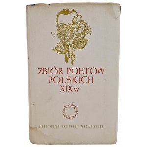 HERTZ Paweł - ZBIÓR POETÓW POLSKICH XIX wieku księga piąta
