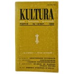 KULTURA magazine Sketches Stories Reports Paris No. 12 of 1989