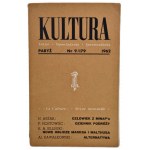 KULTURA magazine Sketches Stories Reports Paris No. 9 of 1962