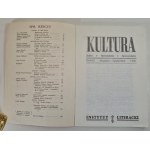 KULTURA magazine Sketches Stories Reports Paris No. 9 of 1990
