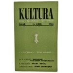 KULTURA magazine Sketches Stories Reports Paris No. 5 of 1966