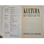 KULTURA magazine Sketches Stories Reports Paris No. 10 of 1977