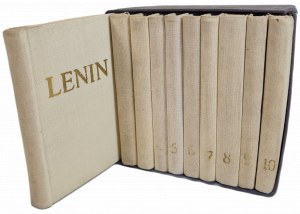 LENIN Vladimir WRITES volume I-X in case