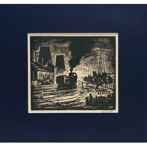 Eugene ARCT (1899-1974), Locomotive, 1940s