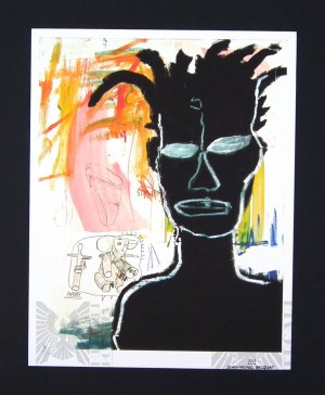 Jean-Michel BASQUIAT (1960-1988), Basquiat Czarny Król