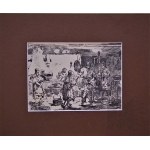 Seweryn BIESZCZAD (1852-1923), Scena wiejska,1881