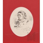 Szymon BUCHBINDER (1853-1908), Kobieta, 1881