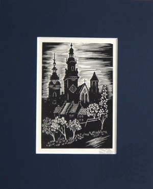 Stefania DRETLER-FLIN (1909-1994), Piękny Kraków