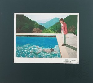 David HOCKNEY (ur. 1937), Portret artysty (Basen z dwiema postaciami)