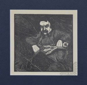 Stanisław JAKUBOWSKI (1885-1964), Perun - z teki „Bogowie Słowian”, 1933