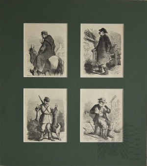 Franciszek KOSTRZEWSKI (1826-1911), Typy postaci