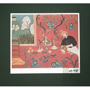 Henri MATISSE (1869-1954), Harmonie rouge (Harmonia w czerwieni), 1908