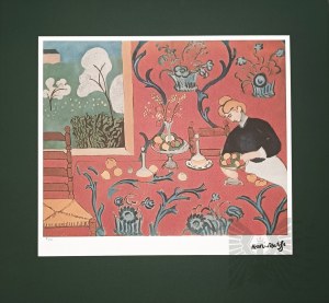 Henri MATISSE (1869-1954), Harmonie rouge (Harmonia w czerwieni), 1908