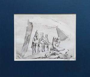 Carl MERKEL (1817-1897), Abu Simbel, 1856