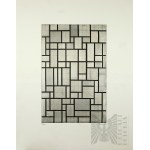 Piet MONDRIAN (1872-1944), Kompozycja z siatką 2 (1915)