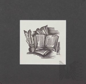 Stanisław OSTOJA-CHROSTOWSKI (1900-1944), Kącik bibliofila,1933