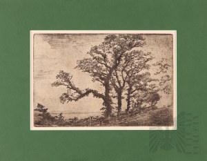 Józef PANKIEWICZ (1866-1940), Wybrzeże w Henfleur we Francji