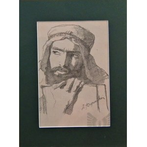 Zygmunt PAPIESKI (1852-1938), Study of a Man, 1881