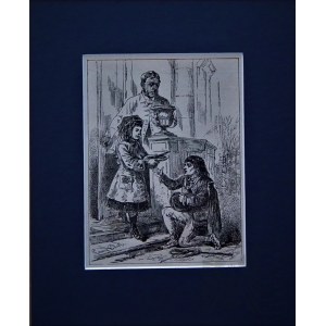Ksawery PILLATI (1843-1902), Jałmużna, 1880