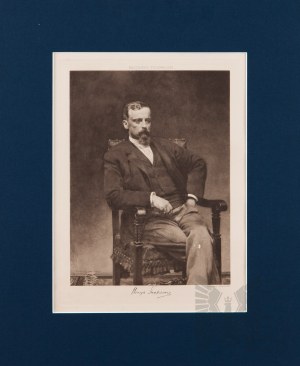 Kazimierz POCHWALSKI (1855-1940), Portret Henryka Sienkiewicza, 1890