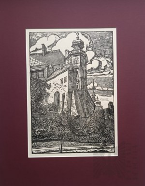Kazimierz WISZNIEWSKI (1894-1960), Wawel - Kurza Stopka, 1957