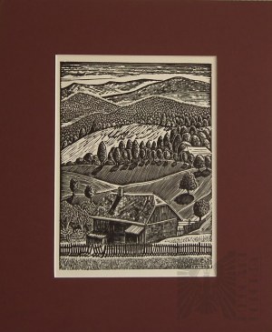 Kazimierz WISZNIEWSKI (1894 - 1960), Krajobraz górski