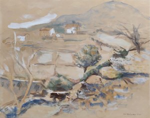Michel Kikoine (1892-1968), Pejzaż, 1942