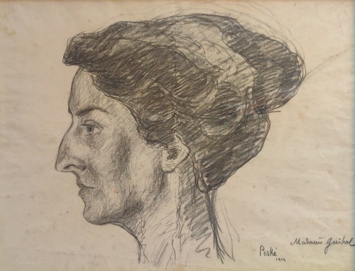 Jean Peske (1870-1949), Portret Madame Guihol, 1914