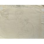 Jean Peske (1870-1949), Nad rzeką / postacie (praca dwustronna)