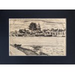 Jean Peske (1870-1949), Nad rzeką / postacie (praca dwustronna)