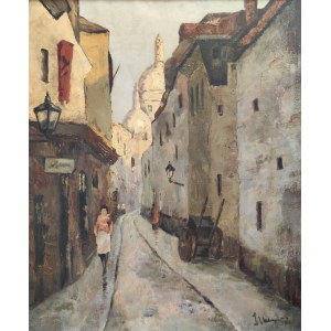 Artysta nierozpoznany, Montmartre - Sacré-Cœur, 1936