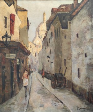 Artysta nierozpoznany, Montmartre - Sacré-Cœur, 1936