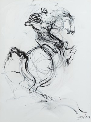 Wiesław Smętek, (ur.1955), Reiter, 2024