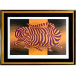 Victor Vasarely (1906-1997), Dva tigre na zlate