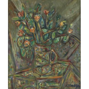 Pinchus Kremegne (1890-1981), Flowers in a Vase