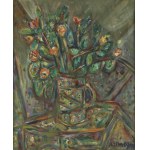 Pinchus Kremegne (1890-1981), Kwiaty w wazonie