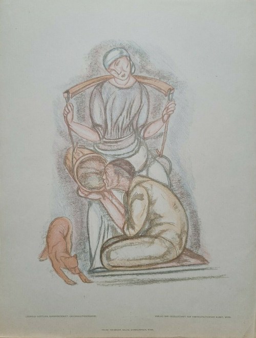 Leopold Gottlieb (1879-1965), Miłosierdzie, 1918-1920