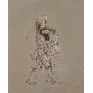 Leonor Fini (1907-1996), Romeo i Julia, 1970