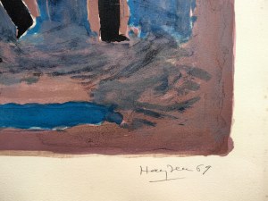 Henryk Hayden (1883-1970), The conceret, 1969