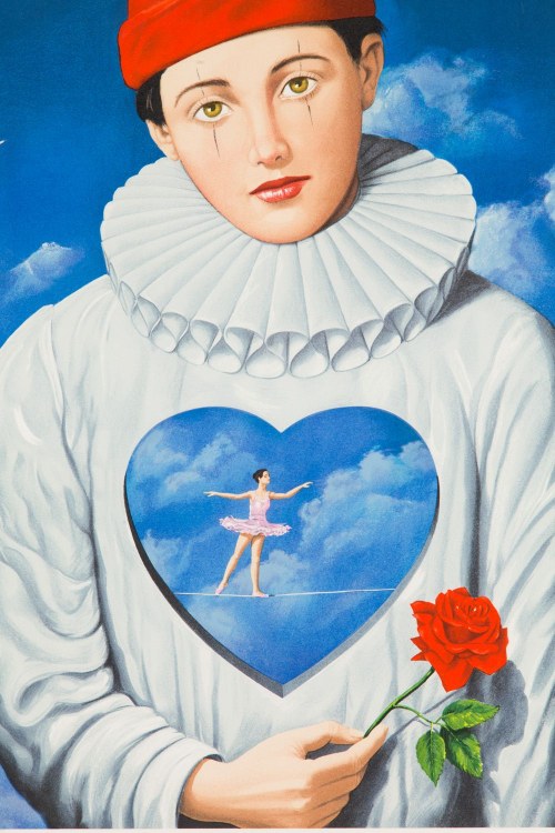 Rafał Olbiński (ur.1943), Explicit introspection (Pierrot)
