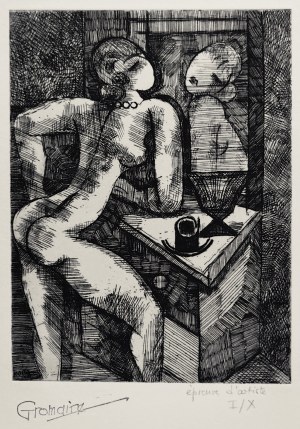 Marcel Gromaire (1892-1971), Nu se mirant