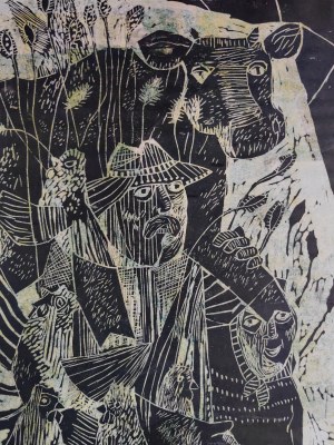 Stefan Suberlak (1930-1994), Na Jarmark, 1952