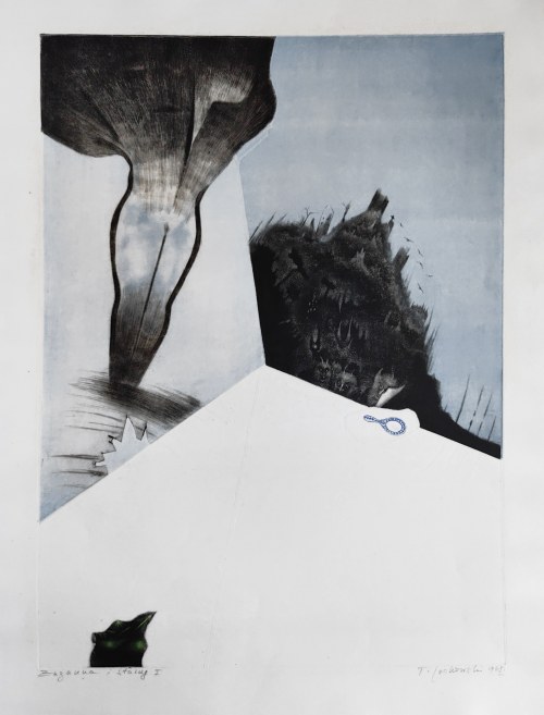 Tadeusz Jackowski (ur.1936), Zuzanna i starcy I, 1975