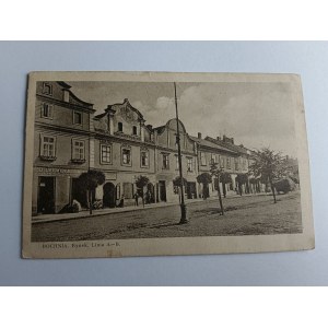POCZTÓWKA BOCHNIA RYNEK LINIA A-B, ZNACZEK, STEMPEL, PRZEDWOJENNA