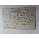 CARTOLINA VOLYN, PALUDI DI VOLYN, ANTEGUERRA, FRANCOBOLLO
