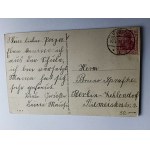 POSTCARD ELBLĄG ELBING FRIEDRICH WILHELMSPLATZ, PRE-WAR, STAMP, STAMP 1919