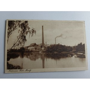 POSTCARD KATOWICE, HUTA MARTY, PRE-WAR, STAMP ZALESZCZYKI, STAMP, 1933