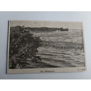POSTCARD LAKE GOŁDAPIEWO, GOŁDAPIWO, EXPLORE THE BEAUTY OF WARMIA AND MAZURY, FOT BUŁHAK, THINNER PAPER