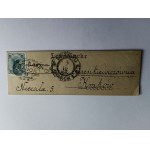 CARTOLINA SANOK, DONNA VESTITA, GRZESIKIEWICZÓWNA, FRANCOBOLLO, FRANCOBOLLO, ANTEGUERRA 1902