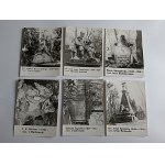 SET OF 10 PHOTOS LVIV, LYCHAKIV CEMETERY, ZAPOLSKA, KONOPNICKA, GROTTGER